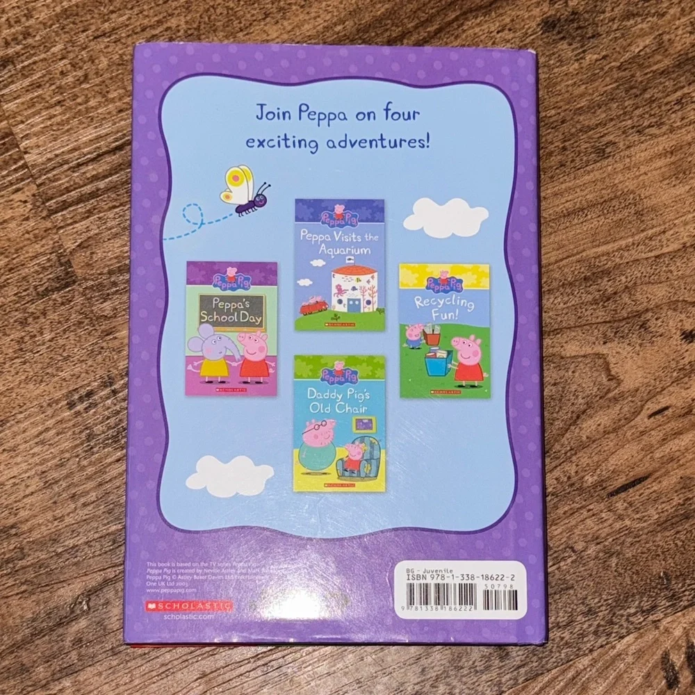 Peppa Pig Fun Around Town Reader Collection - Pink and Blue